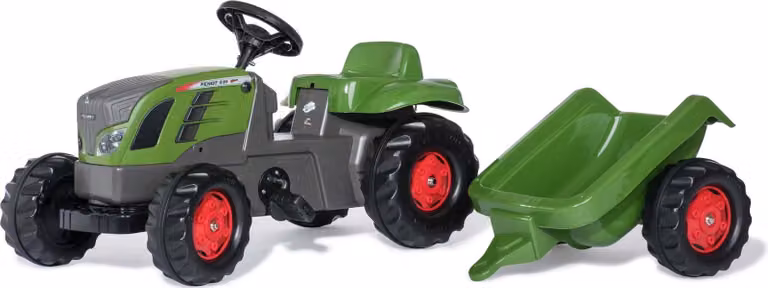 Rolly Toys kindertractor Fendt 516 Vario met aanhanger, B/D/H: 134 x 47 x 52 cm