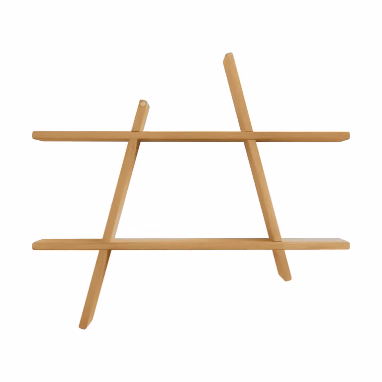 Andersen Furniture A-Shelf wandplank Special Edition Brown beige B: 78 cm, D: 12 cm, H: 67 cm
