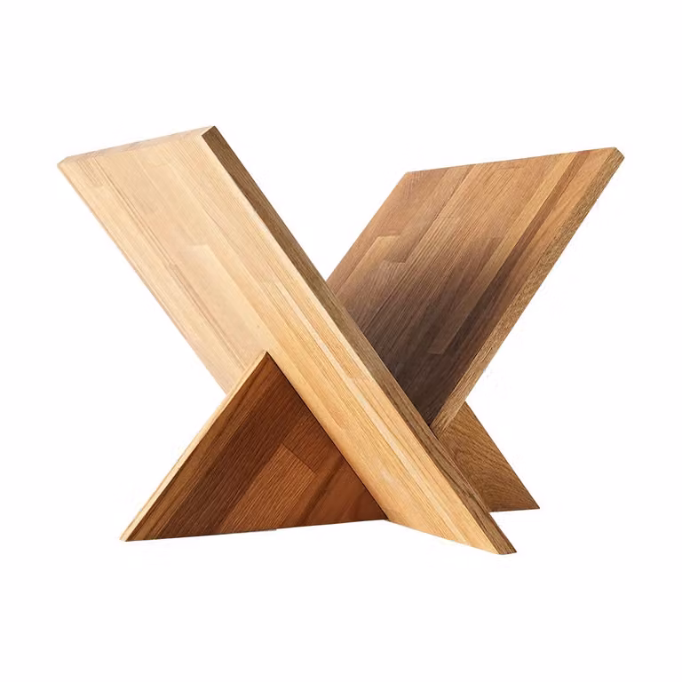 MUUBS Ottawa tijdschriftenrek Natural oak