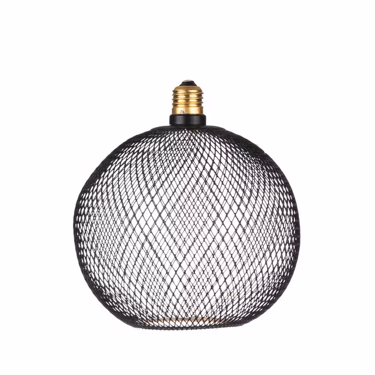 Segula Floating kooi LED hanglamp - Zwart - E27 - 5W - 350lm - 2200K - Ø 18cm