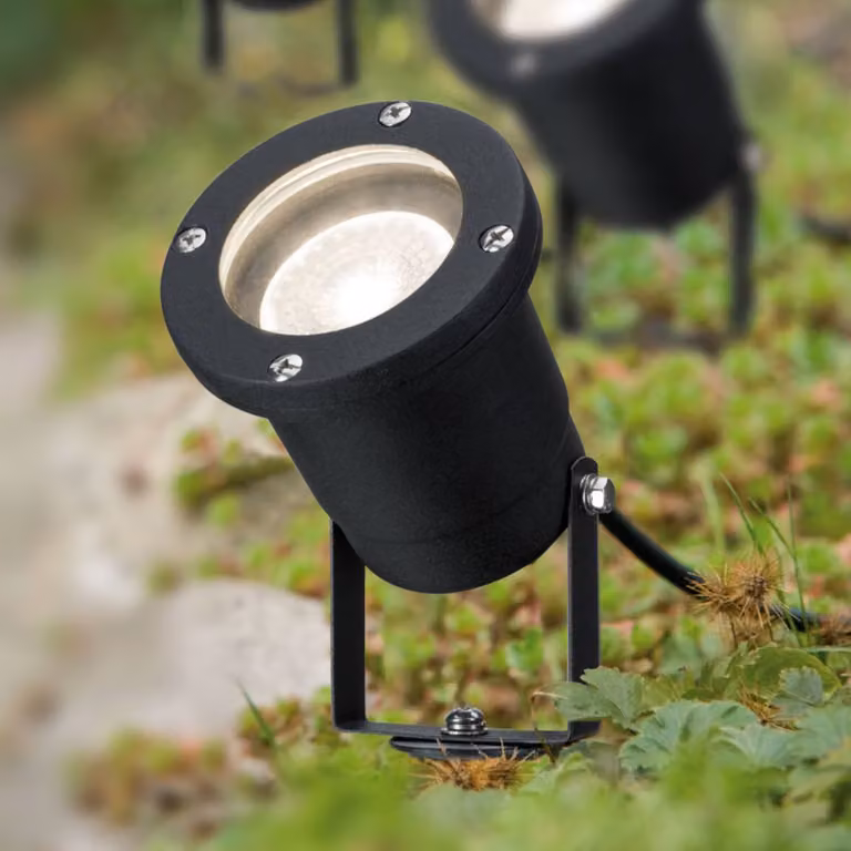 Paulmann Special Line LED tuinprikspots set van 6, zwart, aluminium, IP44