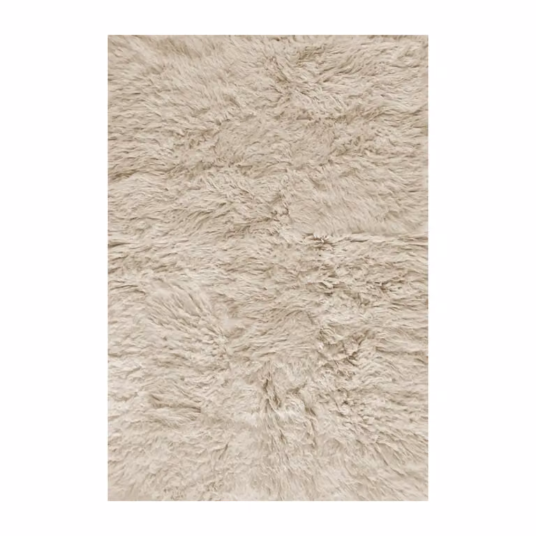 Layered Shaggy vloerkleed Oatmeal 250 x 350 cm