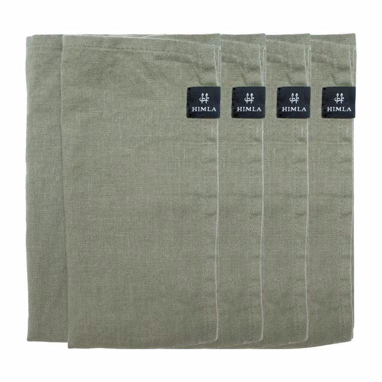 Himla Sunshine servet 4-pack Sage