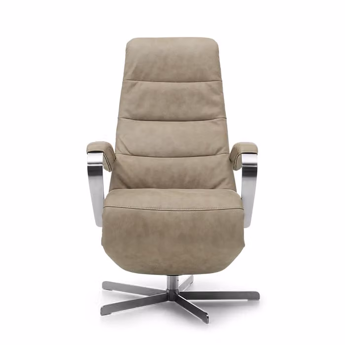 Prominent Sta-op-stoel C-100 Blauw Faux Leather