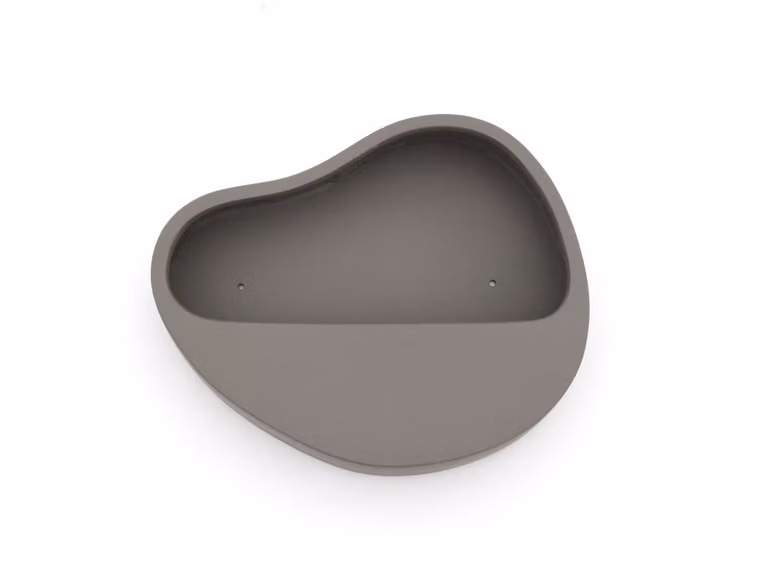 Luca Lifestyle Muur bloempot Wallhanger Beige/Grijs Kunststof