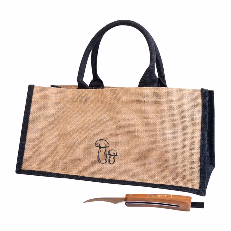 Sagaform Karl-Johan champignonmes en tassenset Beige-zwart