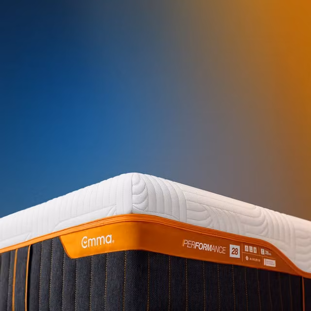Emma Performance 28 Matras met Visco-elastisch Schuim, Wit, B/D: 90 x 200 cm