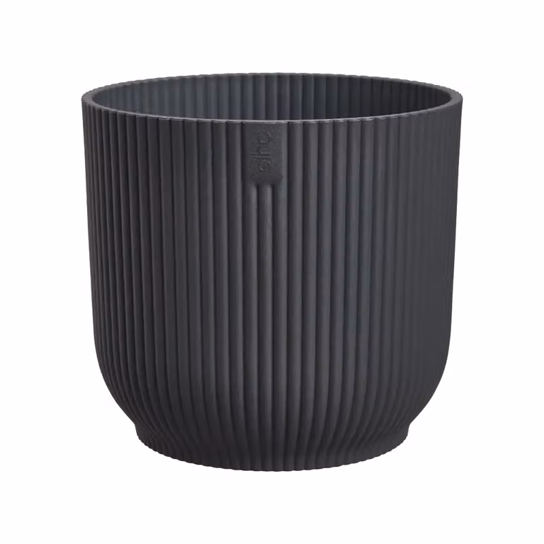Elho Vibes Fold Round Plantenpot Antraciet 7 cm
