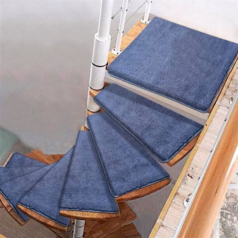 Grijs antislip trapmat voor veilige treden, 1 stuk