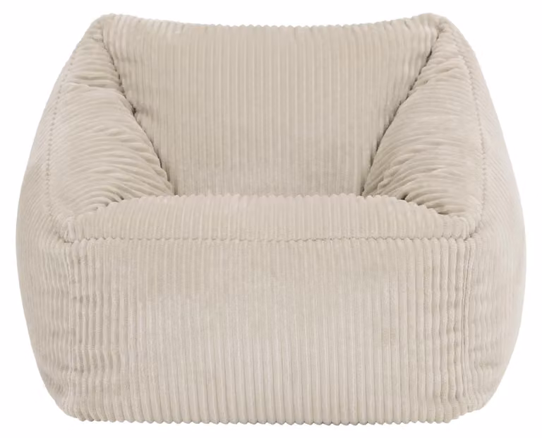 Icon Natalia Cord comfortabele zitzak voor kinderen beige