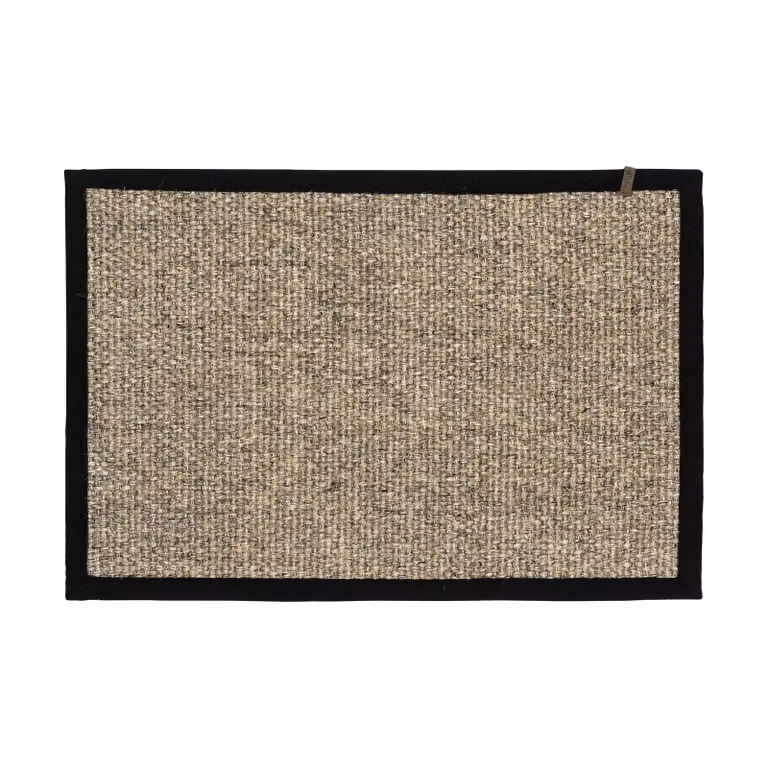 Dixie Wilma deurmat met rand Natural 60 x 90 cm