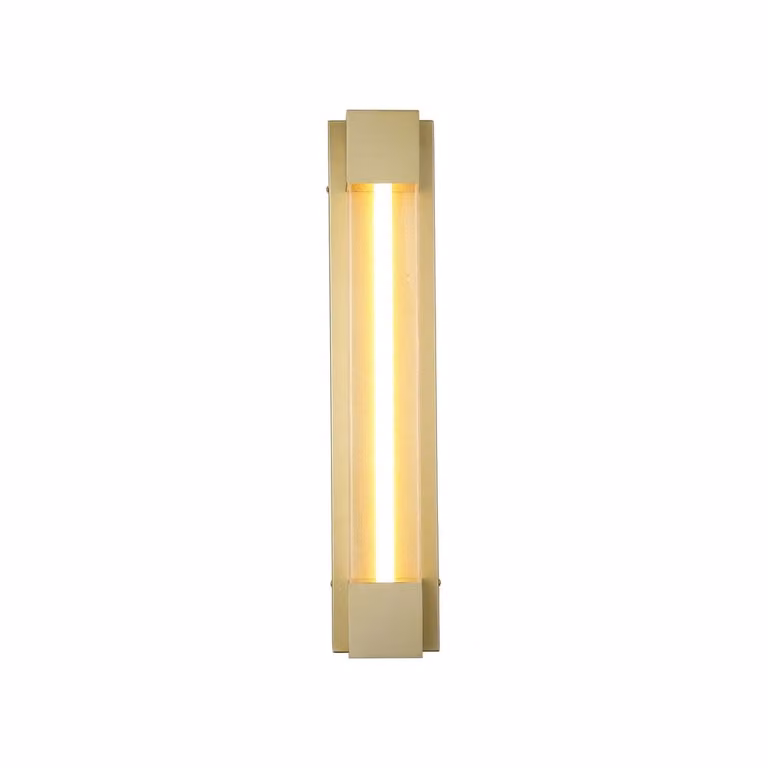 Searchlight Sacramento Design Wandlamp Goud/Messing 60 cm