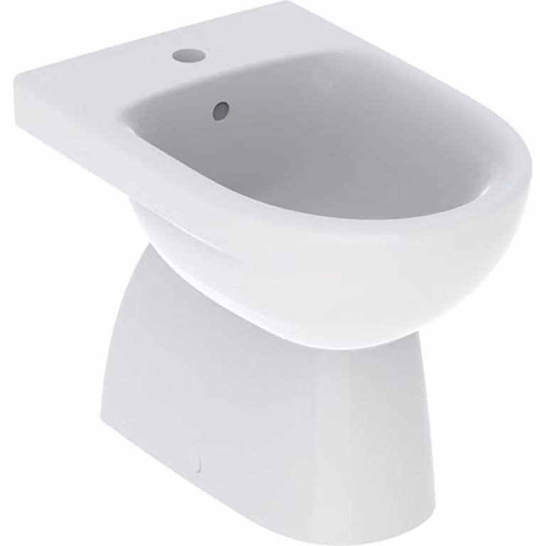 Geberit Selnova Brunnen Ginori vloerput, wit glanzend
