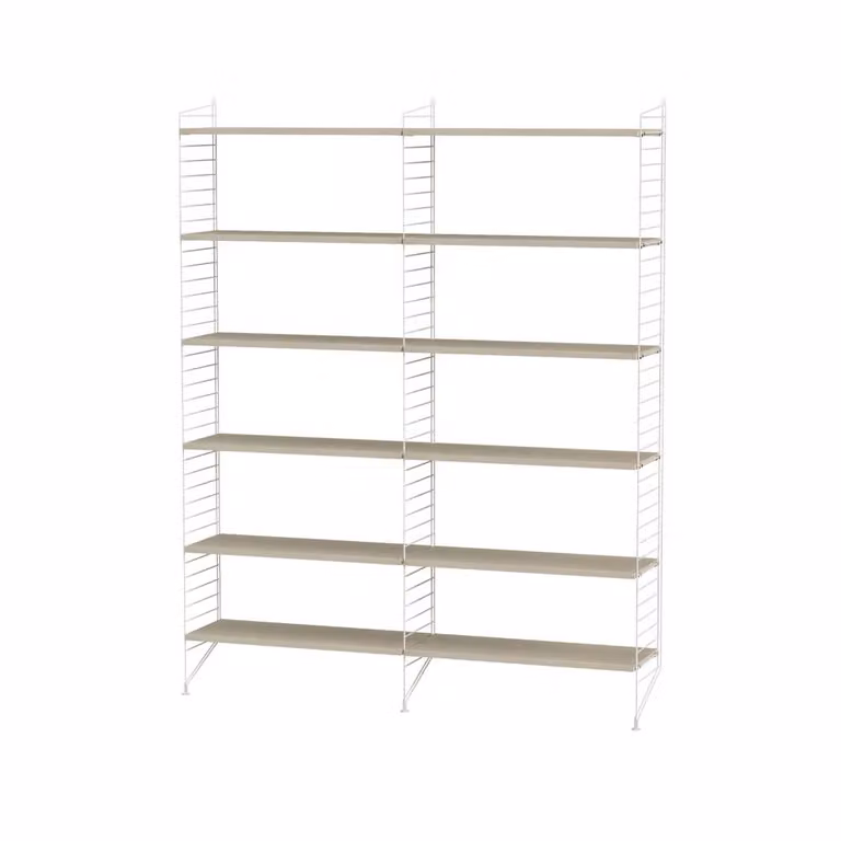 String woonkamer kast essenhout & wit - Combinatie A