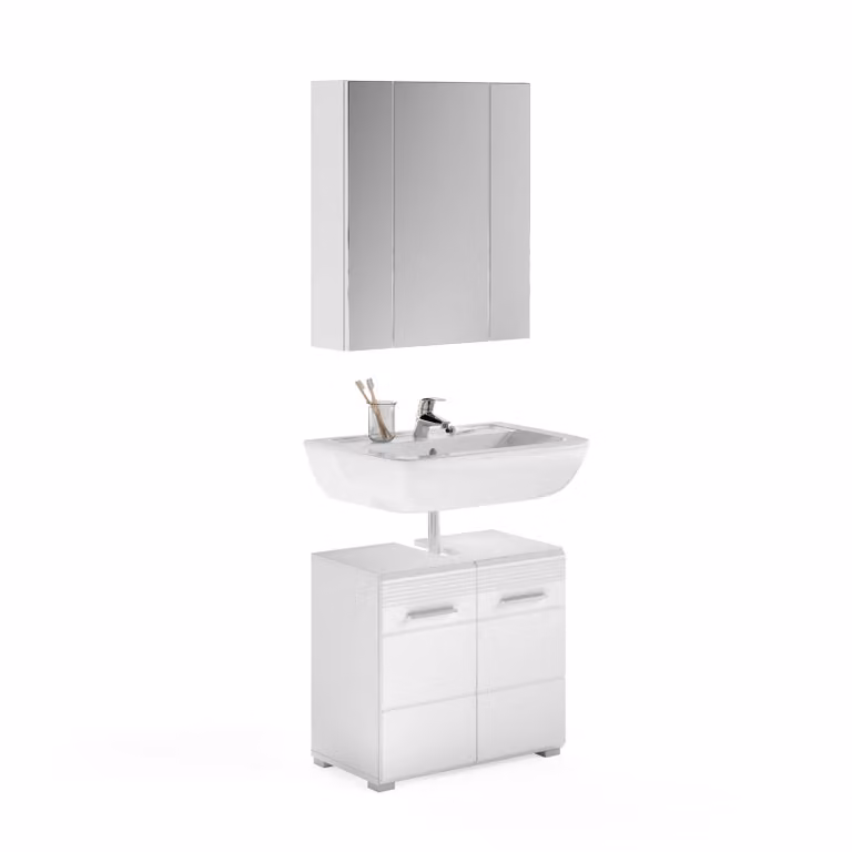 Linus badkamer L5 wit hoogglans