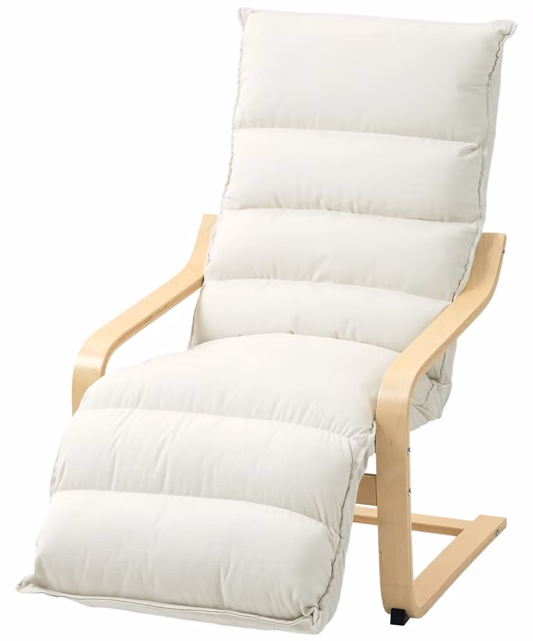 HOMCOM Relaxfauteuil met verstelbare voetsteun en armleuningen voor de woonkamer of slaapkamer