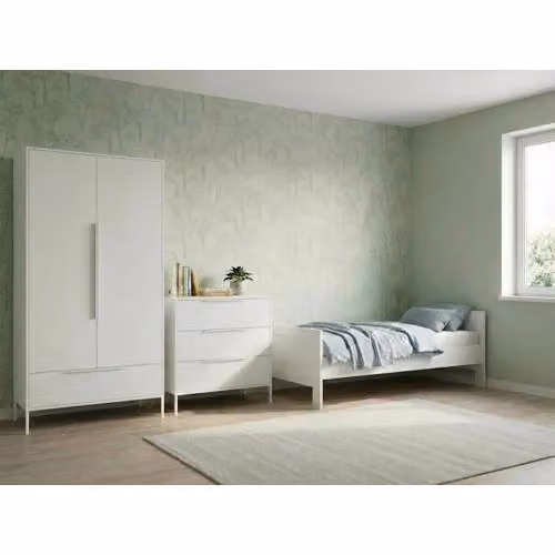 Born Lucky Noel 3-delige tienerkamer set wit, 90 x 200 cm