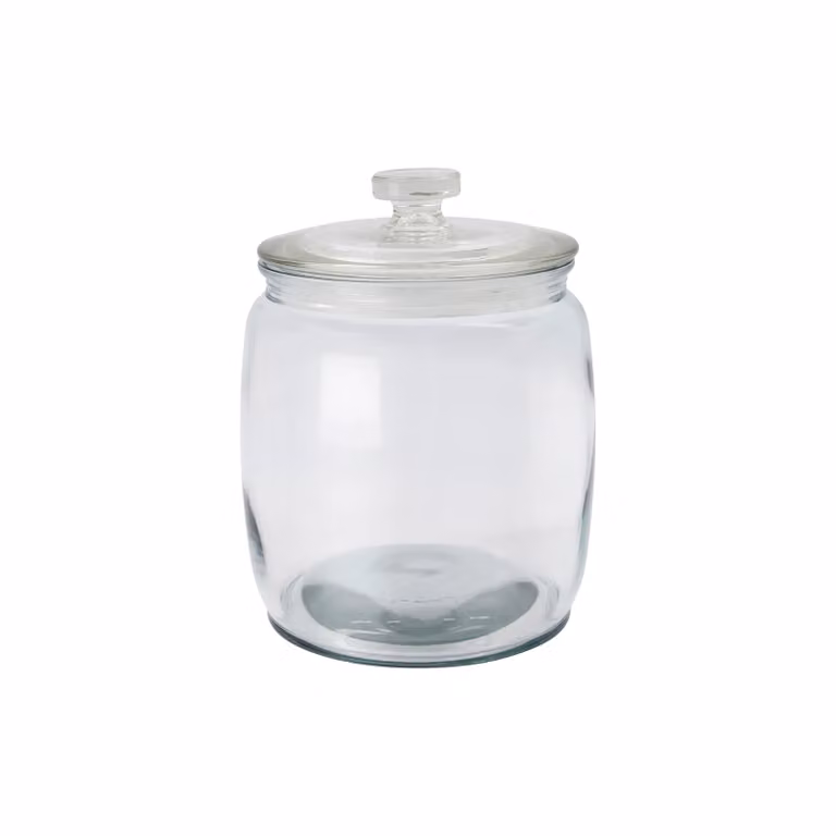 House Doctor Ville voorraadpot van glas, 2 l, transparant