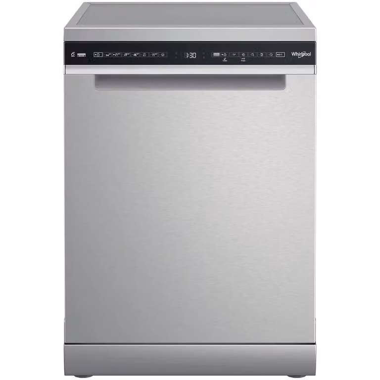 Whirlpool W7F HS41 X MaxiSpace Vrijstaande vaatwasser Grijs