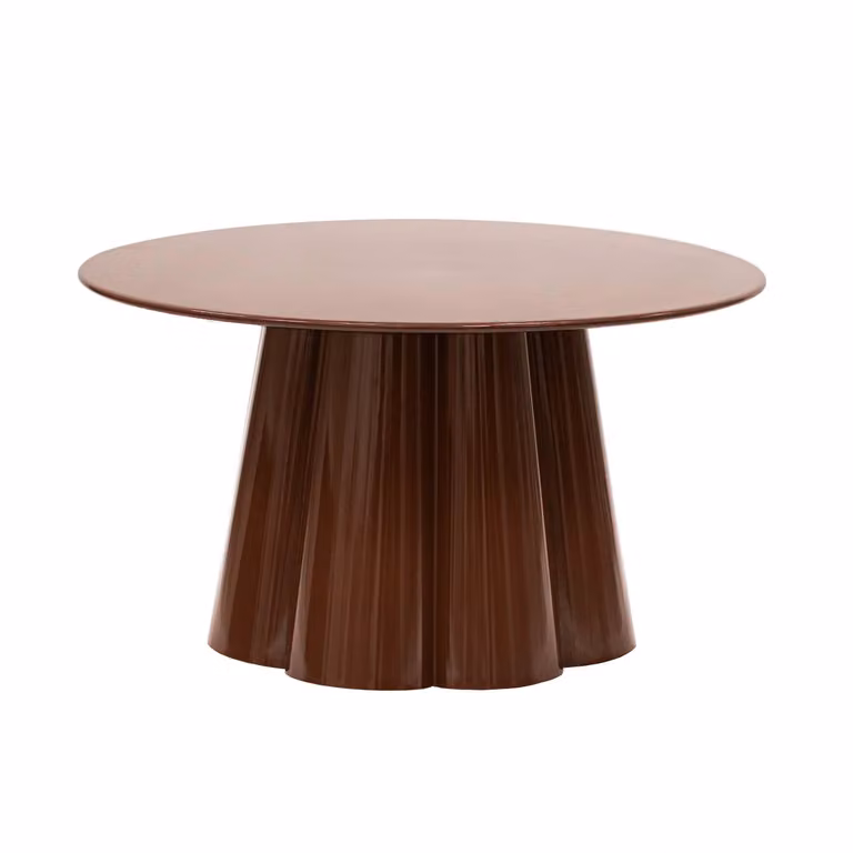 Kick Collection bijzettafel Ida - Bruin - B: 35,5 cm, D: 30 cm, H: 63,5 cm