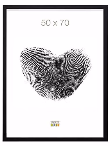Deknudt Fotolijst S45SK2 - Zwart - 50 x 70 cm