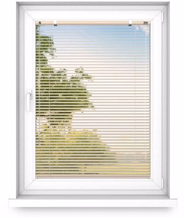 Time4blinds Aluminium Binnenjaloezieën zonder boren - Glanzend Gold - Rechts - B/H: 50 x 200 cm