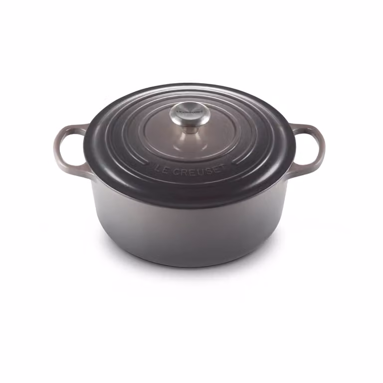 Le Creuset Signature ronde braadpan 4,2 l Flint
