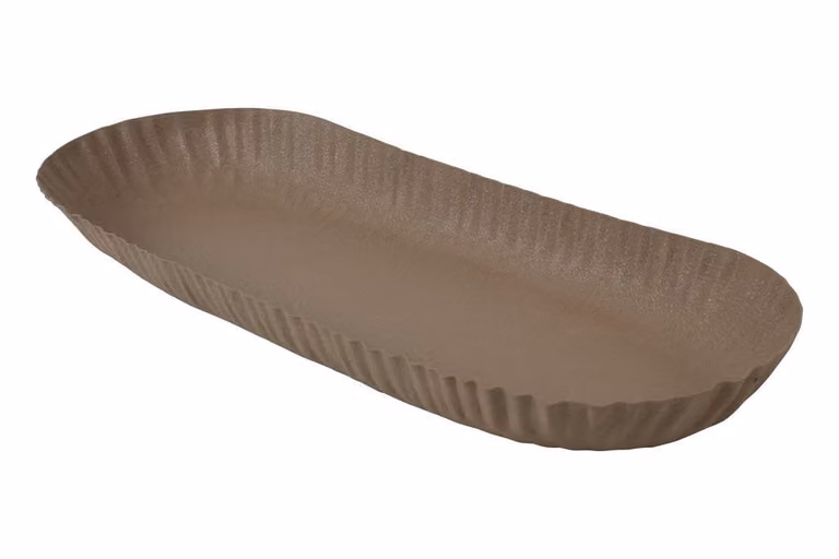 Countryfield Dusan schaal bruin B/D/H: 50 x 20 x 5 cm