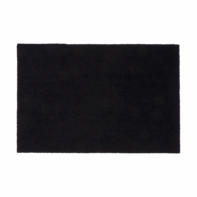 Tica Copenhagen Unicolor deurmat - Black - 60 x 90 cm