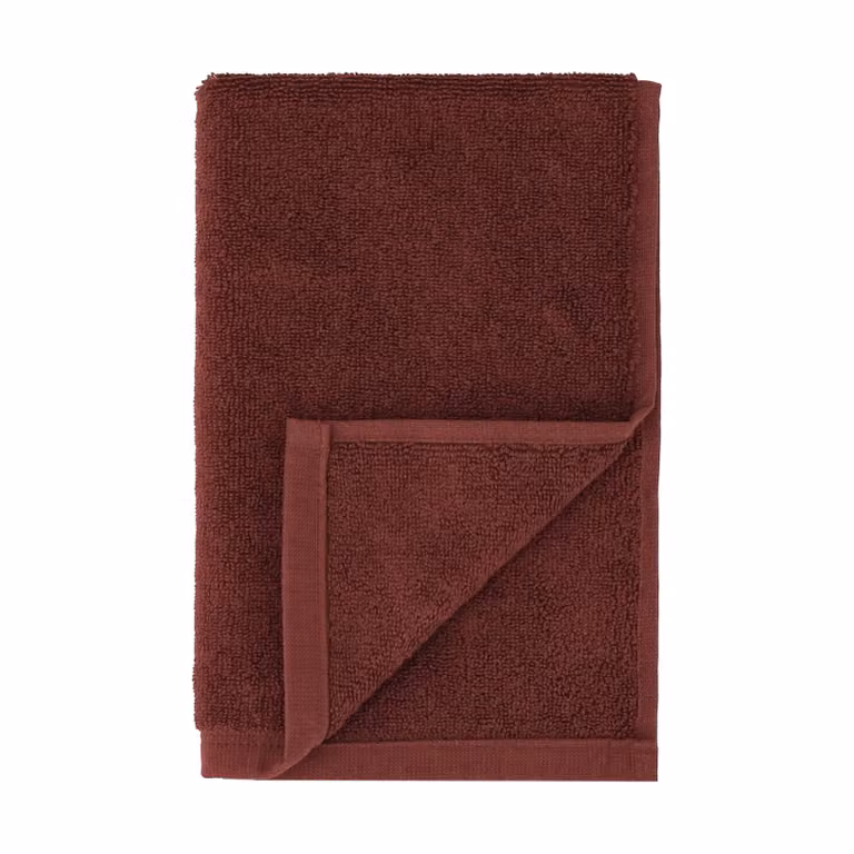 Scandi Living Drift handdoek Rood 30 x 50 cm