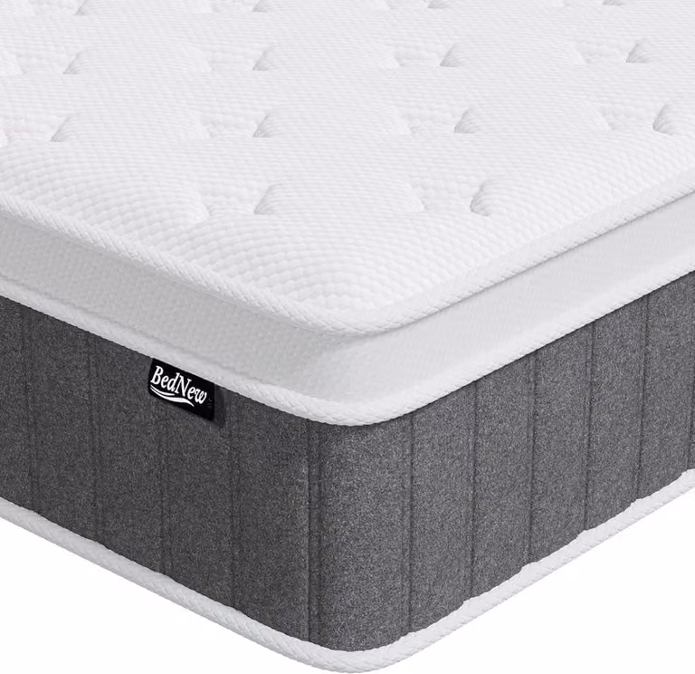 Orthopedisch Pocketvering Matras met 7 Zones en Traagschuim - 120 x 200 cm - H3 Stevig