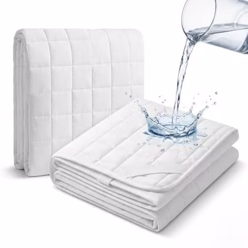 MKS Matrasbeschermer - Waterdicht en Ademend - Wit - 140 x 200 cm