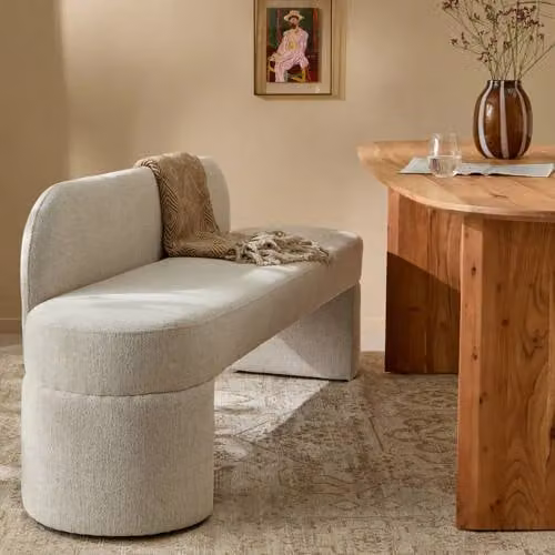 NOUS Living eetkamerbank Nice 180 cm