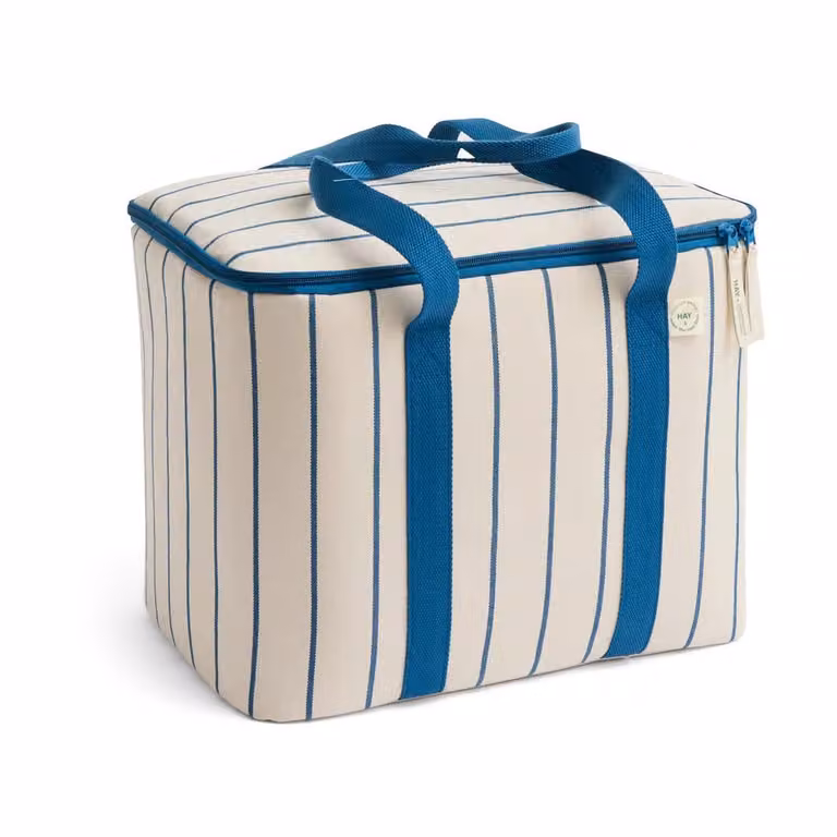 HAY Outdoor Market koeltas blauw-beige