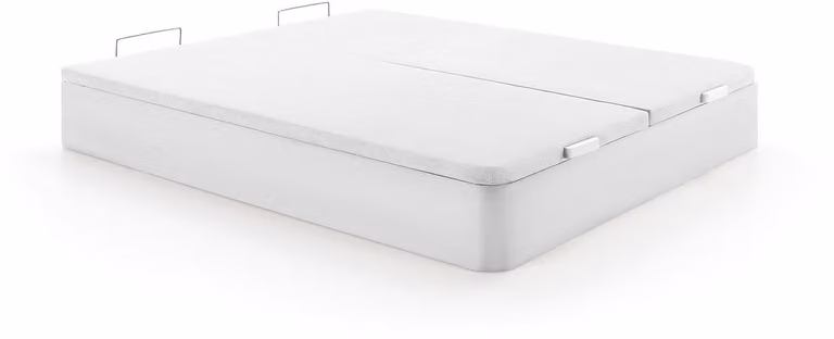 YSMÉE CIREVA Hybride Matras met 7-zone pocketvering en memory foam gel en witte opbergbox, 180 x 200 cm, dikte 28 cm