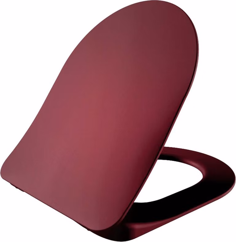 Creavit WC-bril Berry Softclose, Duroplast met roestvrijstalen scharnieren en automatische zachte sluiting