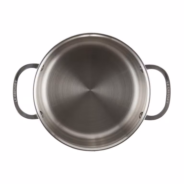 Le Creuset Signature 3-Ply diepe braadpan met deksel, 3,8 l