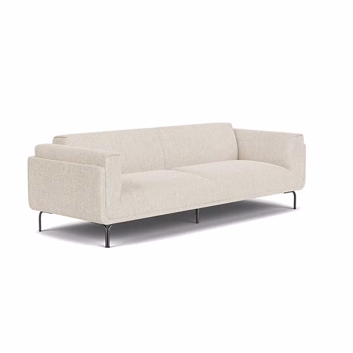 Prominent Fiji 3-Zitsbank - Beige - Stof