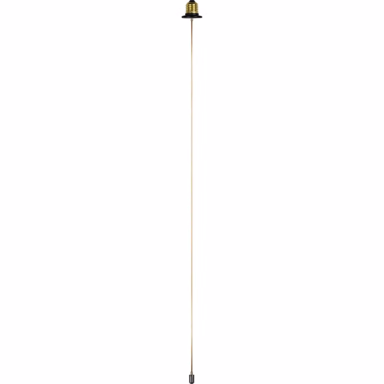 Segula SG-55498 LED-lamp E27, 8W, 800 lumen, 2200K warm wit, 90 cm, goud/messing en transparant