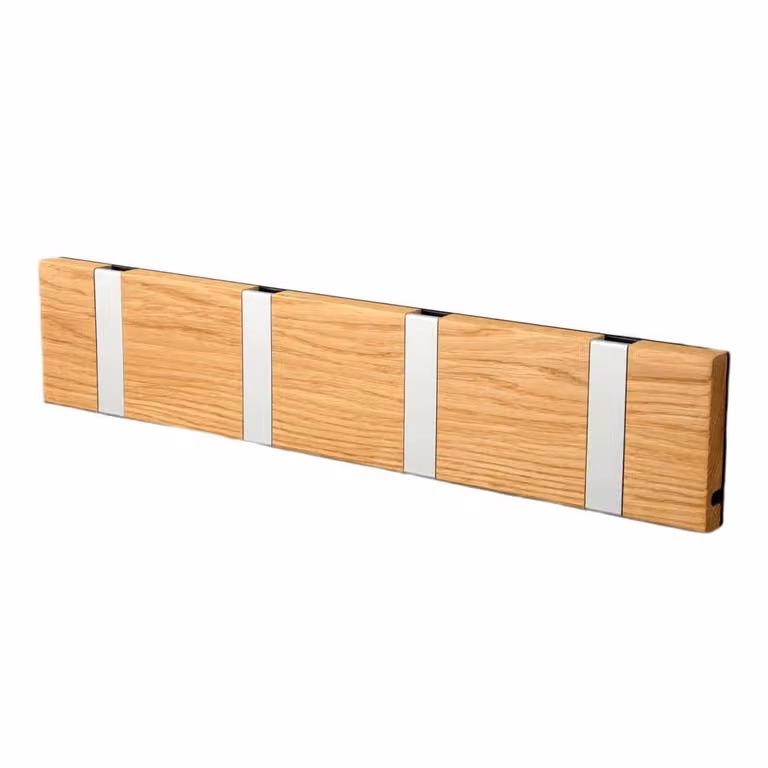 LoCa Knax kledinghanger geolied eiken-grijs 40 cm
