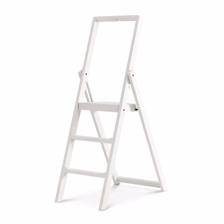 Design House Stockholm Step ladder Wit gebeitst