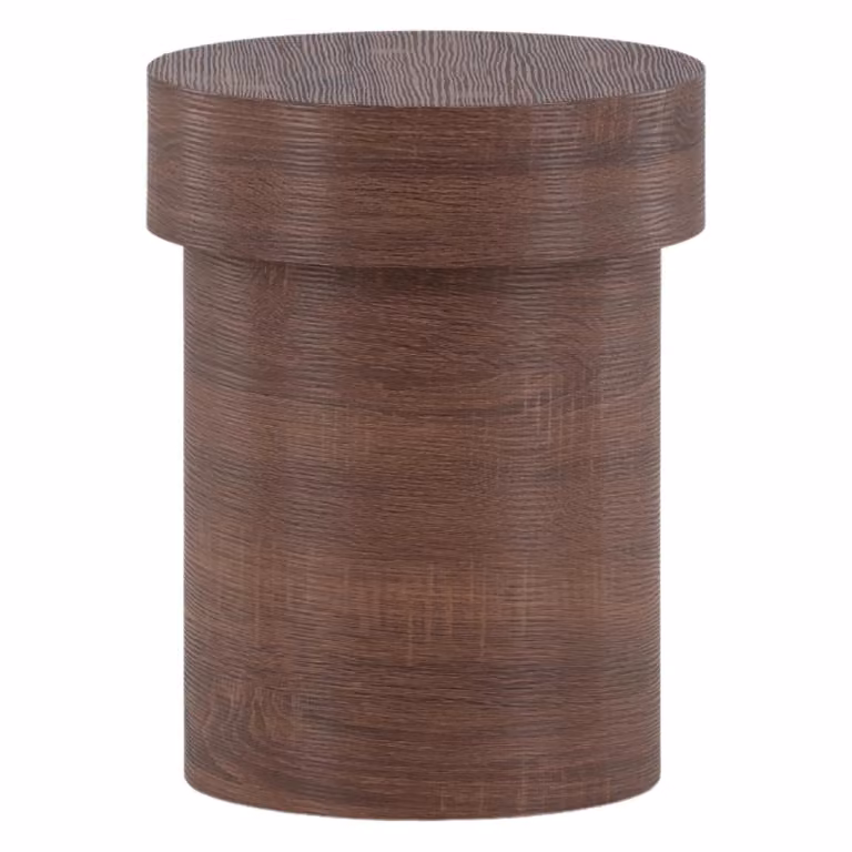 Nest of Nora Ronde bijzettafel Kelna - Bruin - MDF