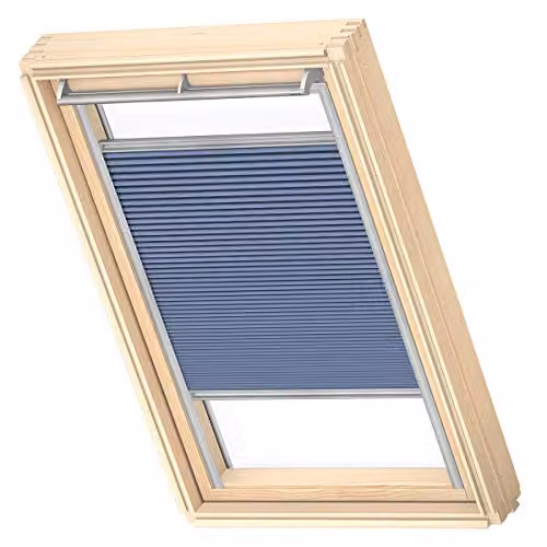 VELUX Dakraam Verduisterend Plisségordijn FHC, Blauw, UK04