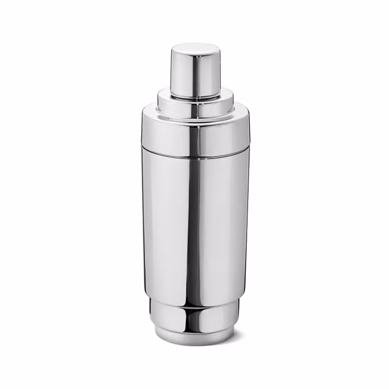 Georg Jensen Manhattan shaker van roestvrij staal in zilverkleur