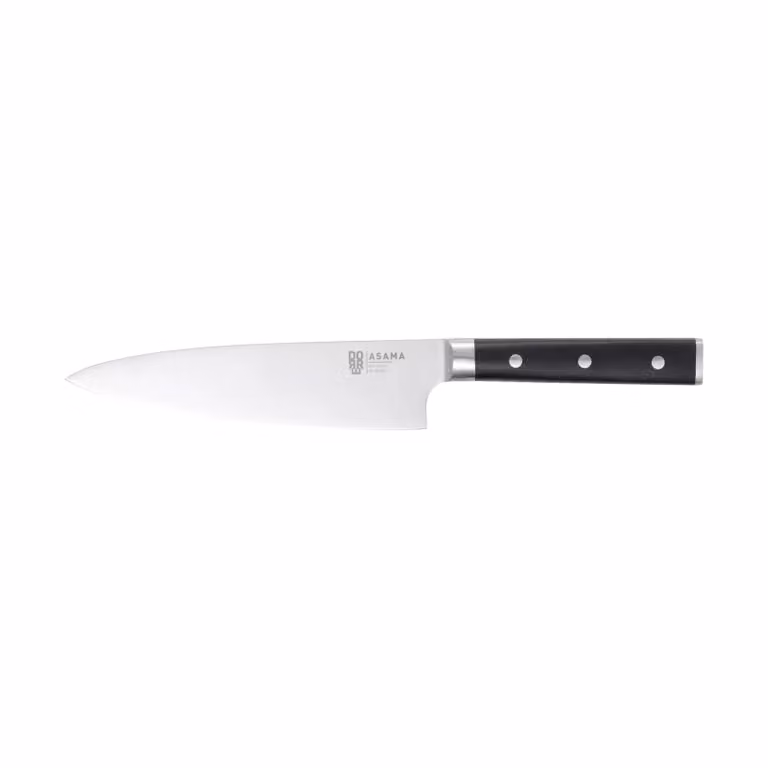 Dorre Asama koksmes 20 cm van roestvrij staal