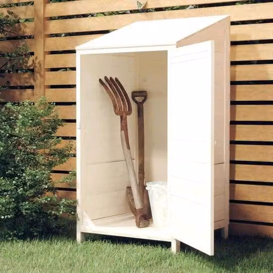 Tidyard Opbergbox Tuin - Wit - Diepte: 112 cm