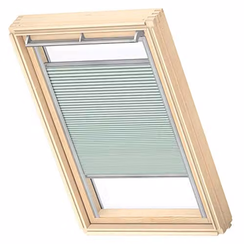 VELUX Dakraam Verduisterend Plisségordijn FHC UK04 Dusty Green