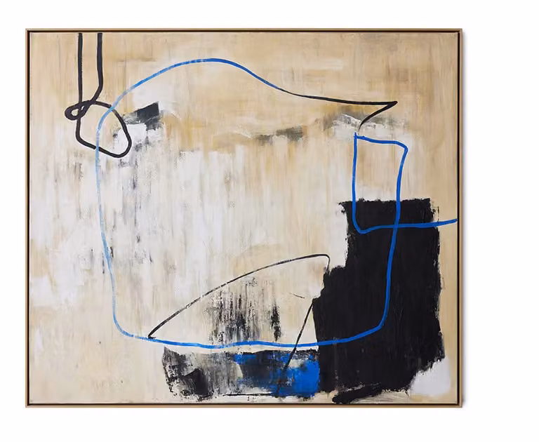 HKliving Schilderij Easy elan Meerkleurig B: 153 cm, H: 133 cm