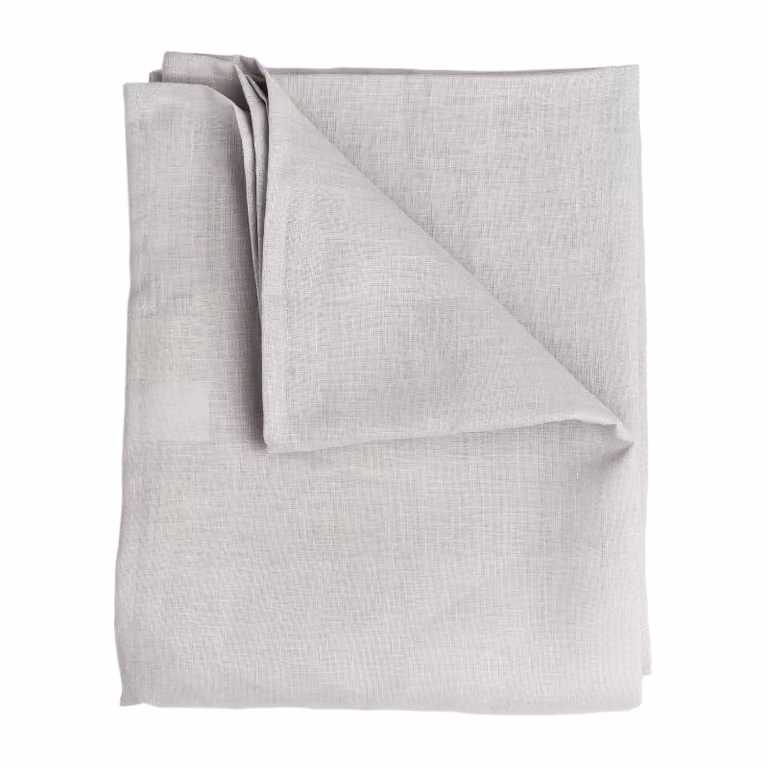 Scandi Living Clean linnen tafelkleed Icy Grey B/D/H: 145 x 350 cm