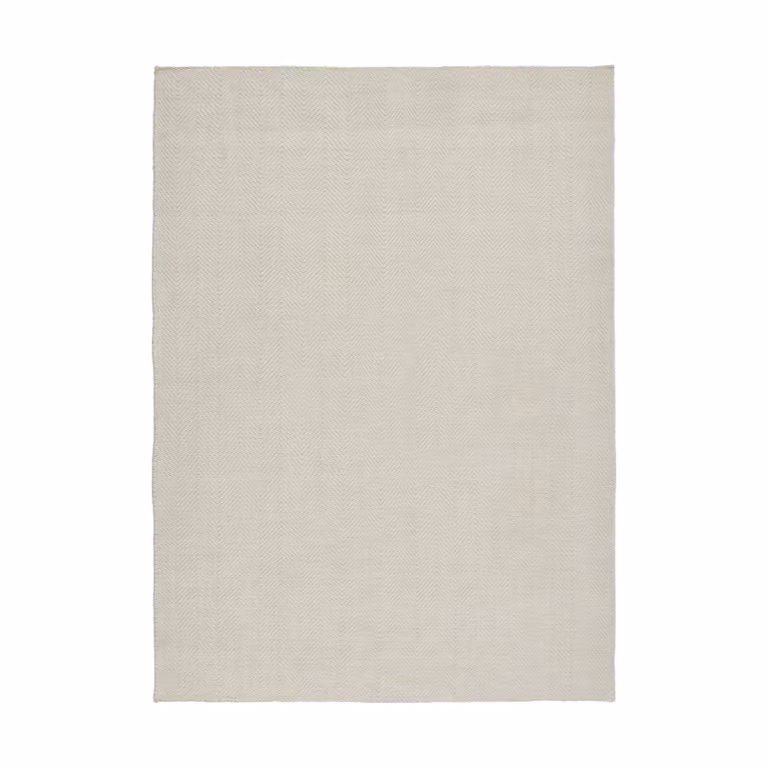 Scandi Living Furrow vloerkleed natuurwit 200 x 300 cm